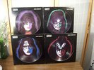 KISS SOLO 4 LP PICTURE DISC GENE SIMMONS, ACE FREHLEY, PETER CRISS, PAUL STANLEY