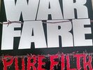 WARFARE PURE FILTH LTD ED 2LP 1984 THRASH Angelic Upstarts Venom Slayer Exodus