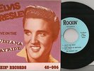 ELVIS PRESLEY LIVE ON THE LOUISIANA HAYRIDE EP USA ROCKIN'RECORDS 45006 M/M 