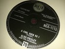 Elvis Presley :  A Fool Such As I   /   I Need Your Love Tonight.    UK 78rpm