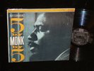 Thelonious Monk LP RIVERSIDE 5 by Monk by 5 STEREO ORIGINAL USA SHRINK M- 1959