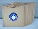SEEBURG BACKGROUND MUSIC MOOD CHRISTMAS LIBRARY 25 RECORDS BLUE LABEL 16 2/3 RPM