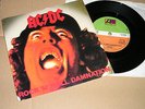 ACDC RARE 7 INCH SINGLE ROCK N ROLL DAMNATION ATLANTIC RECORDS 1978