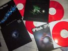 PINK FLOYD VERY RARE LTD ED BOX SET 4 LP NO PULSE NO ECHOES + POSTER RED WAX