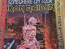 IRON MAIDEN  RARE TEST PRESS LIMITED EDITION SOMEWHERE ON TOUR 7