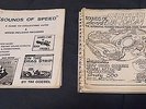 Self Published HOT ROD + DRAG Vinyl Collecting Book SOUND OF SPEED + Rough Draft