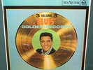 Elvis Presley Golden Records 3 LP UK SF-7630 1970 NM Small Orange