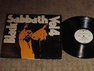 BLACK SABBATH VOL 4 WHITE LABEL PROMOTIONAL COPY ROCK VINYL RECORD ALBUM
