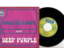 DEEP PURPLE 7 PS Hallelujah France very rare 45 unique French sleeve