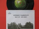 GEORGE HARRISON BEATLES - What Is Life swedish Apple PS 45 1970