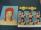 David bowie Fan Club Magazine, Pinups Sticker sheet Mainman decal