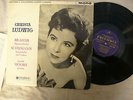 CHRISTA LUDWIG LP BRAHMS SCHUMANN LIEDER LUDWIG Columbia mono sx1693 NEAR MINT