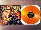FOUR YEAR STRONG ENEMY OF THE WORLD ORANGE GOLD VINYL LP VINYL RARE HOT TOPIC