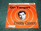 FREDDY CANNON - ON TARGET EP 1960 TOP RANK JKP 33010 RARE UK PIC SLEEVE EX