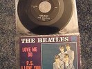 beatles-T9008-love me do/p.s.i love you-ORIGINAL SLEEVE/BLACK TOLLIE EX