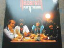 LP NAZARETH Play'n'The Game 1st GERMANY, EX+/MINT-