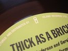 JETHRO TULL THICK AS A BRICK LP 72 UK CHRYSALIS 1ST A3B2 PORKY STUNNING nM VINYL