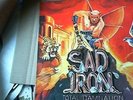 SAD IRON LP TOTAL DAMNATION 1984 EARLY METAL WITH BLACK OVERTONES