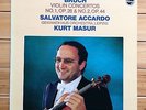 Salvatore Accardo / Kurt Masur - Bruch: Violin Concertos 1 & 2 - Philips LP