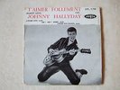 Premier EP original BIEM  de Johnny HALLYDAY
