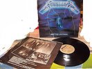 Metallica Ride the Lightning Megaforce MRI-796 with rare mistake w/insert