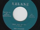Blues R&B 45 - Don Hollinger - Wild Side Of Life - Kelane - mp3