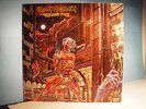iron maiden . somewhere in time  RARE MEX/SPAIN PRESSUNG original emi SLEM -1418