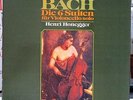 Honegger-Bach -six suites cello solo-Telefunken-nm-