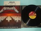 Metallica LP - Master Of Puppets. Music For Nations. Matrix A3 / B3. With Insert