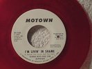 Diana Ross & Supremes - I'm Livin' In Shame - Motown 1139 - RED VINYL DJ -LISTEN