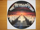 Metallica Master Of Puppets No Barcode Picture Disc LP Near Mint Superb Example