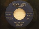 ARENA ALLEN - BREED BLUES ROCKER - 'PART TIME PAPA' - FINE ART -  *LISTEN*