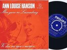 ANN-LOUISE HANSON Min Greve..Norwegian 45PS 1968 Cover Henry Mayer / Mario Panas