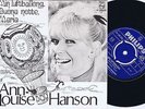 ANN-LOUISE HANSON Norwegian 45PS 1968 Cover Mario Panas / Dieter Zimmerman