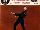 JOHNNY HALLYDAY Souvenirs 45T jukebox Vogue SP V45-741 RARISSIME avec CENTREUR 