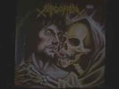 Sarcofago Rotting LP Back- Deathmetal Vinyl original Album 1989 zensiertes Cover