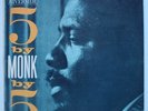 THELONIOUS MONK: 5 by 5 jazz RIVERSIDE vinyl LP VG+ / VG+ early stereo DG