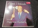1958 Alfred Hitchcock - Music To Be Murdered By LP EX/GD+ Imperial ?– LP-9052