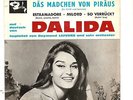 Dalida EP . Edition très rare . Das madchen von piraus . n° 70344