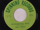 EDDIE THOMAS: Frankenstein Rock / So Sincere 45 rare Rockabilly