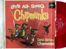 RARE Chipmunks LET'S ALL SING 1959 Red Wax STEREO LP LIBERTY LST 7132 NM SHRINK