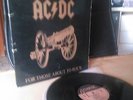 LP AC/DC FOR THOSE ABOUT TO ROCK