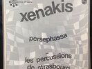 Iannis Xenakis Par Les Percussions De Strasbourg Persephassa LP NM