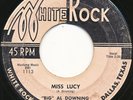BIG AL DOWNING on White Rock --MISS LUCY-- r&b rockabilly 45 | ORIG | LISTEN