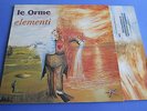 LP ITALIAN PROG LE ORME -  ELEMENTI