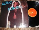  New ZEALAND only AC/DC POWERAGE LP   DIFF/COVER    ACDC