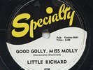 HEAR - Rare Little Richard 78 - Good Golly, Miss Molly - Specialty # 624