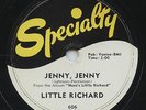 HEAR - Rare Rock 'n Roll 78 - Little Richard - Jenny, Jenny - Specialty # 606