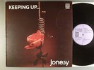 Jonesy  Keeping Up...    Prog  UK 1st Press With Insert  Dark Red Vinyl