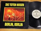 Die Toten Hosen - Berlin, Berlin - LIVE - Rare LP Subversive Rock Produktion 007
